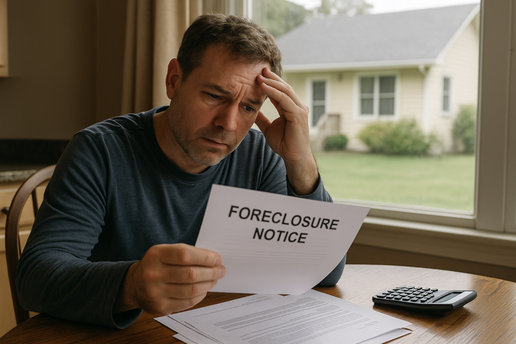 foreclosure notice in texas