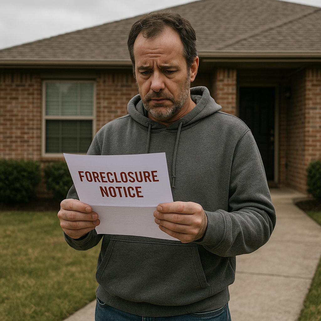 can you sell a house in foreclosure in Dallas