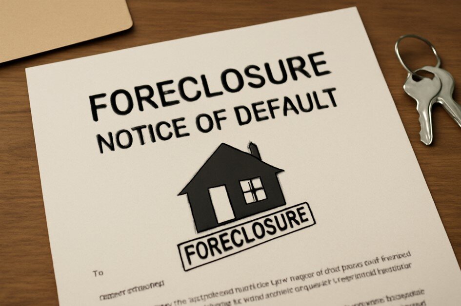 Foreclosure Notice of Default in CA