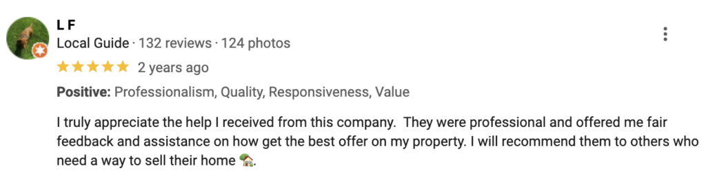Bloomington IN cash buyer reviews