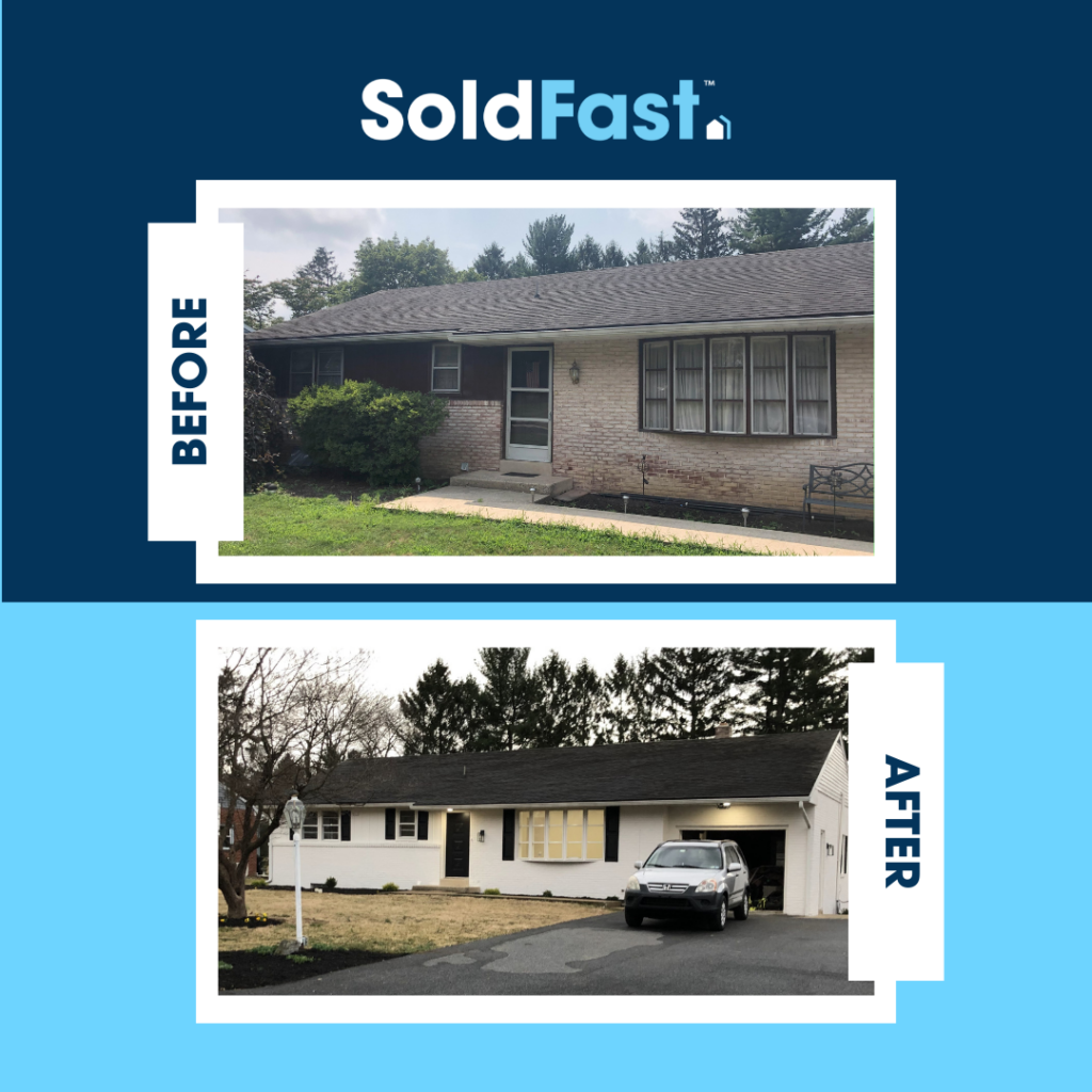 soldfast before and after house flip