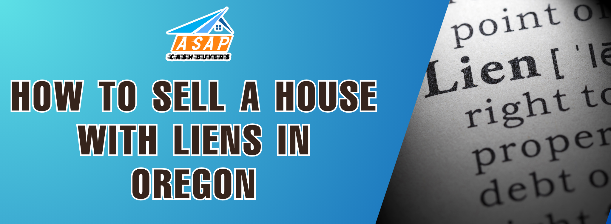 Sell a House With a Lien In Oregon