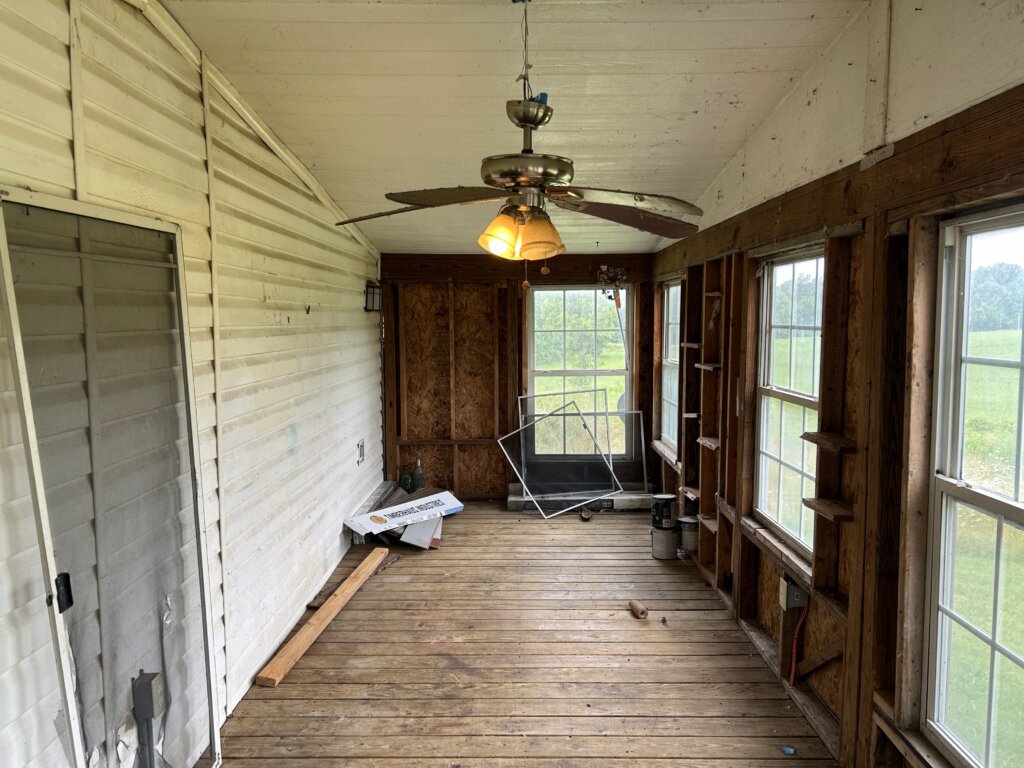 factory-built deck on clayton doublewide bulls gap, tn