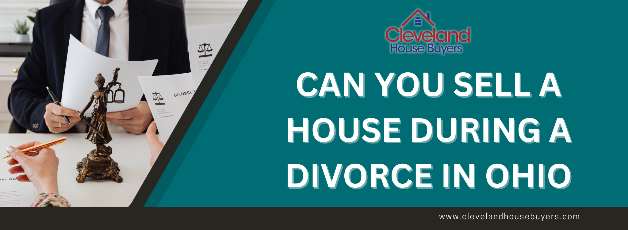 can you sell house during divorce in Ohio