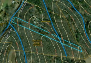 TN-Lawrence County Brush Creek Contours