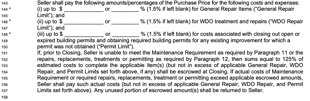 Standard Florida Real Estate Contract