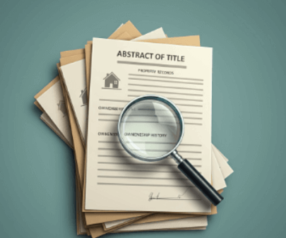 abstract of title in real estate