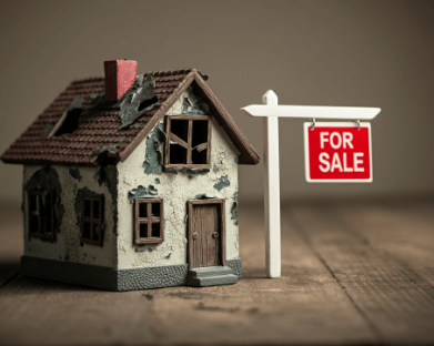 sell your house after a fire