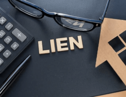 finding a lien on a property
