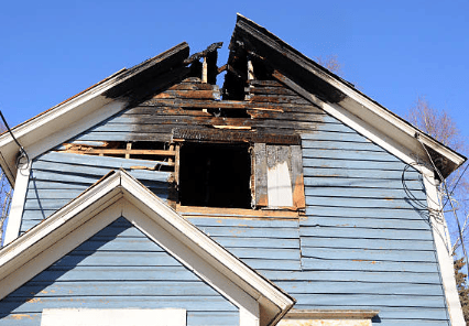 sell your house after a fire