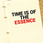 time is of the essence florida real estate