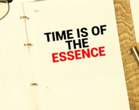 time is of the essence florida real estate