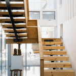 wooden staircase