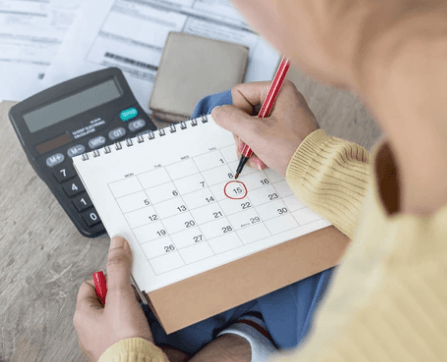 calendar days on a sales contract