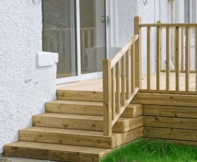 outdoor stairs