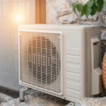 protect AC outdoor unit from sunlight