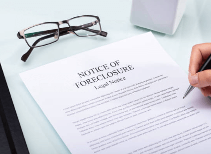 foreclosure notice of default