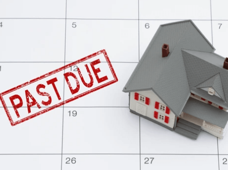 missed payments before foreclosure