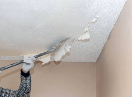 removing popcorn ceiling increase home value