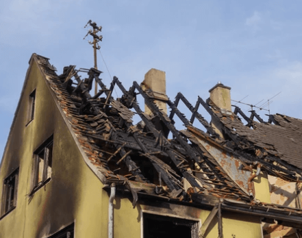 sell fire-damaged house in Port Charlotte Florida