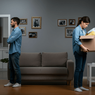 who gets the house if unmarried couple splits in Fort Myers