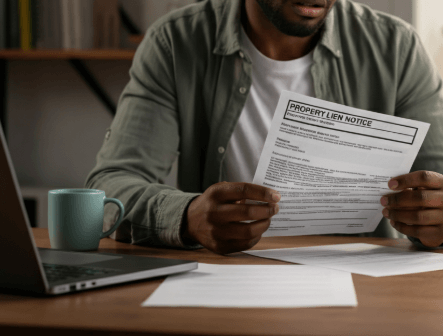 finding a lien on a property in florida