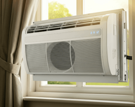 how many amps does a window AC use