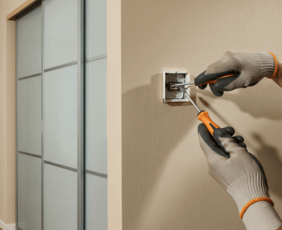 how to remove sliding closet door
