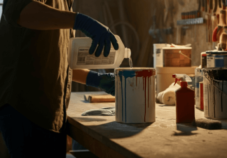 how to use paint thinner