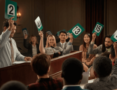 buy a house at auction without cash