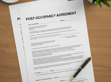 post occupancy agreement in florida