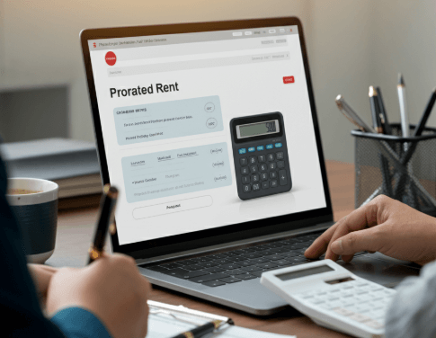 prorated rent calculator move out