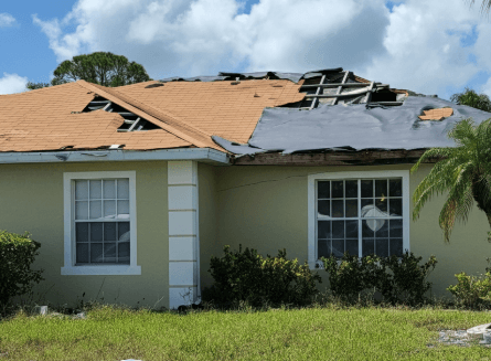sell a house with a bad roof in Lehigh Acres Florida