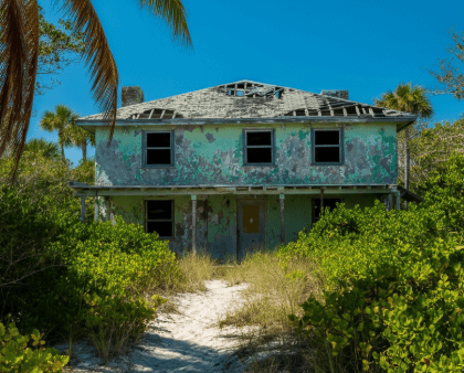 selling abandoned property in Captiva Florida