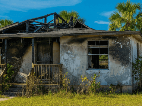 how to sell a fire damaged house in Labelle Florida