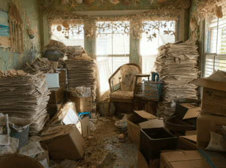 how to sell a hoarder house in Sanibel Island Florida