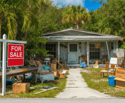how to sell hoarder house in Sanibel Island Florida