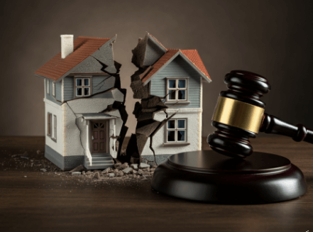 who gets house after an unmarried couple splits in hollywood fl