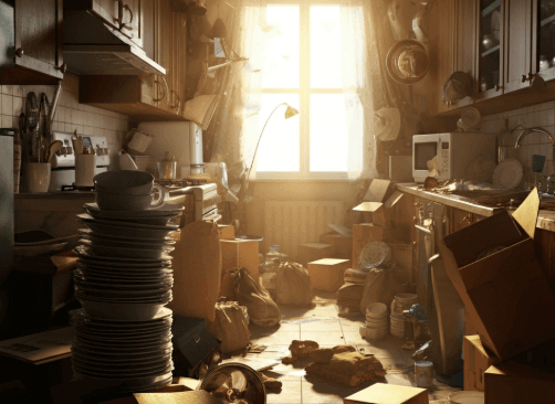 sell a hoarder house in town 'n' country florida