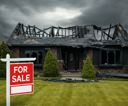sell fire damaged house in tallahassee florida