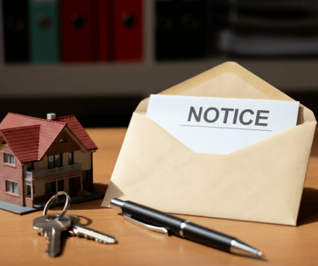 notice needed to tenant for sale of property alva florida