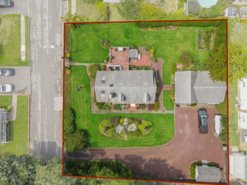 Aerial image of 33 Oregon St