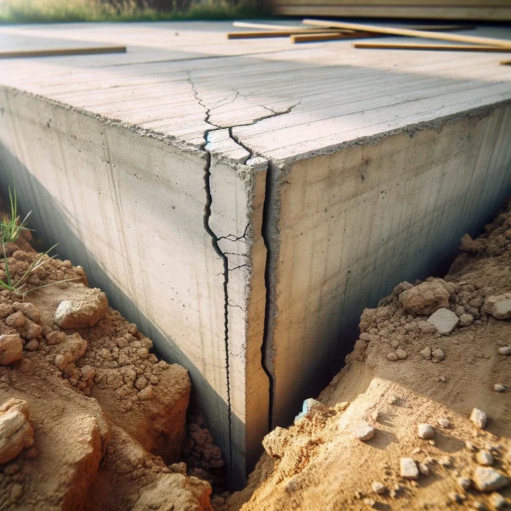 House with Foundation Problem and cracks in Dallas