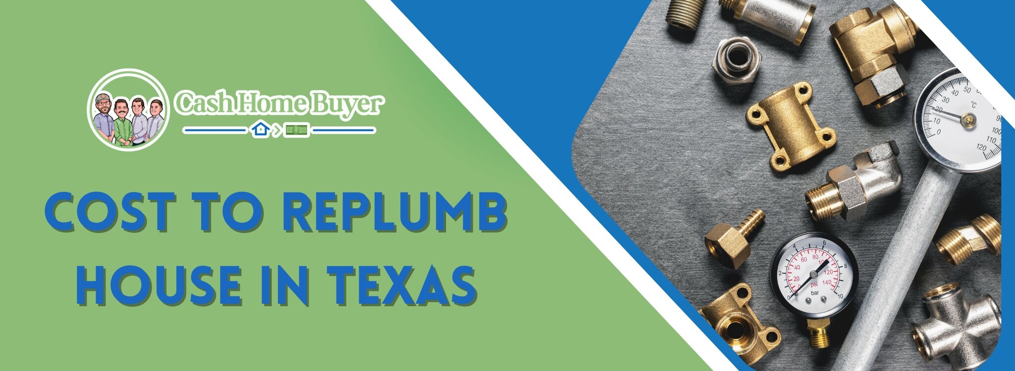 Cost of Replumbing a Home in Texas