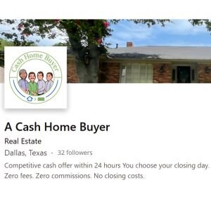 A Cash Home Buyer Page