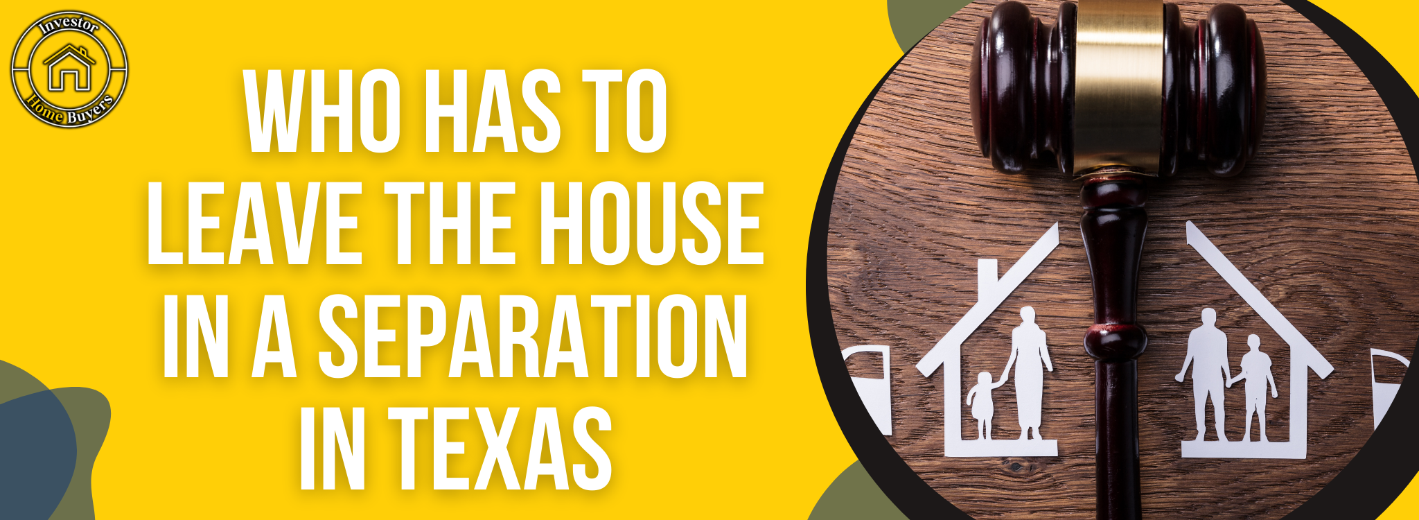 Who should move out in a separation In Texas