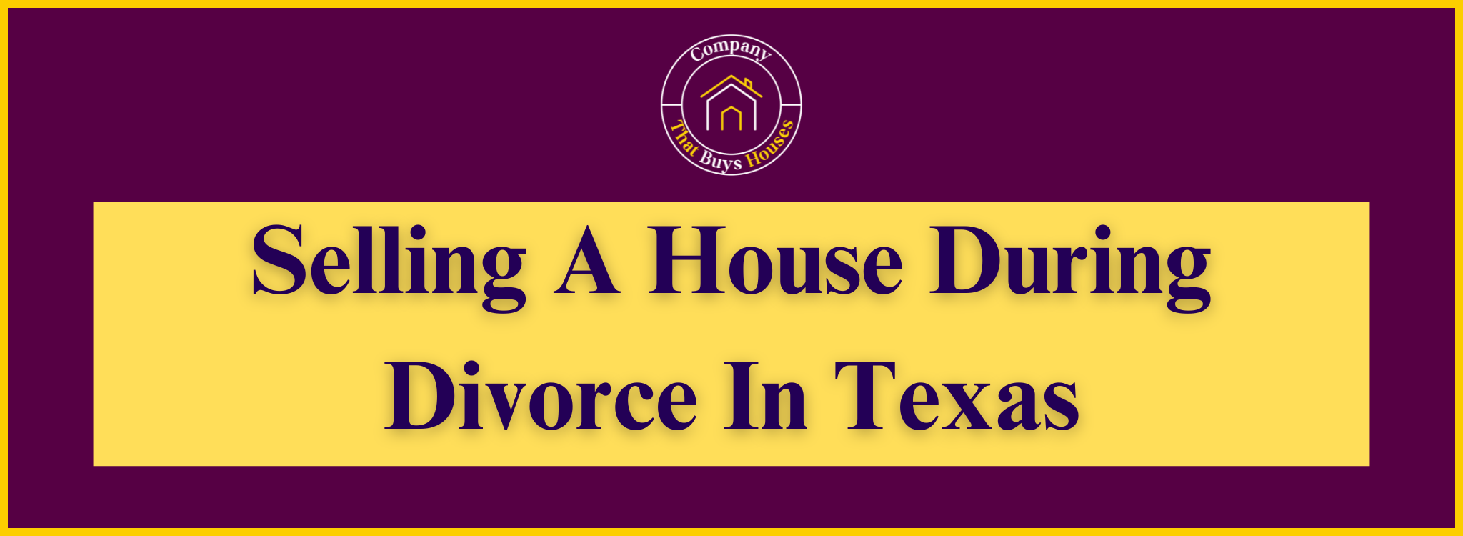 can you sell a house during divorce in Texas