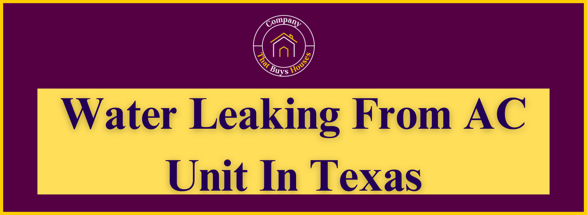AC Unit Condensation Leak In Texas