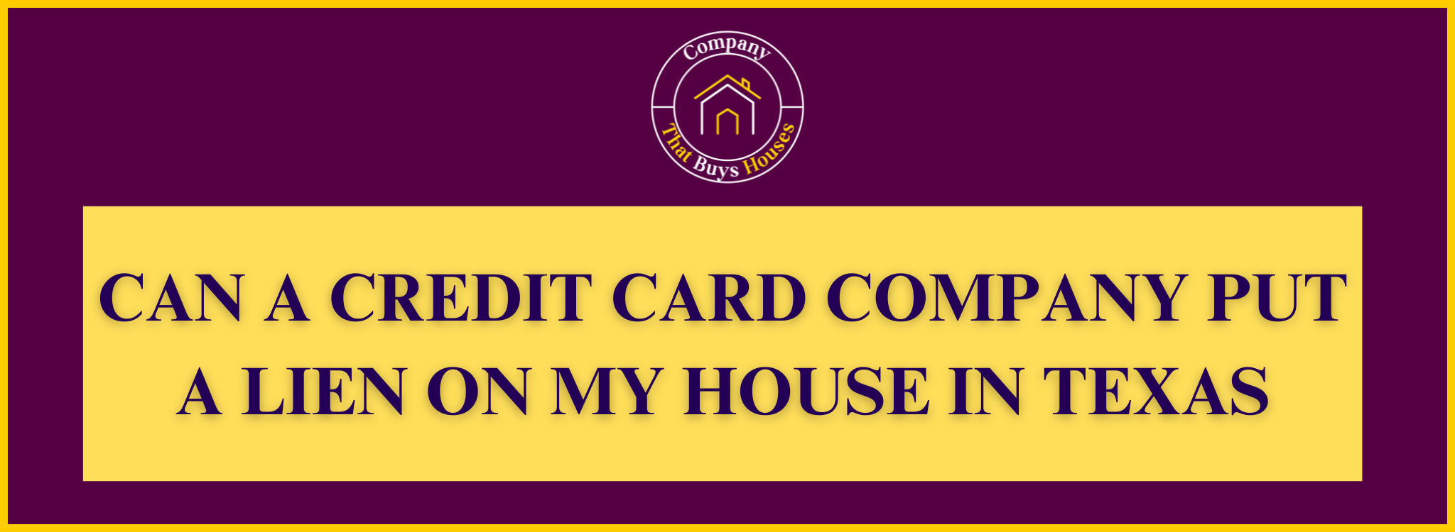 Can Credit Card Debt Lead to a Lien on My House In Texas