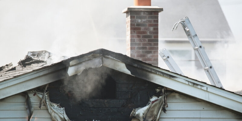 Selling fire-damaged house Texas